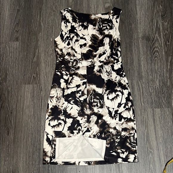 Ann Taylor Black and White Sheath Cocktail Dress - Picture 7 of 9